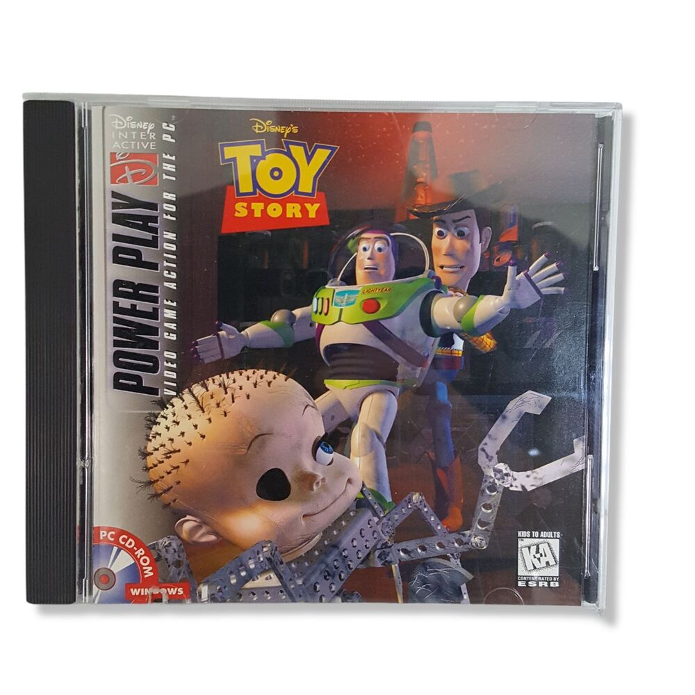 Disney Toy Story Power Play PC Video Game CD-ROM Windows 95 98 Vintage